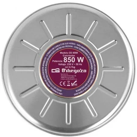 Orbegozo Calientacamas CE 6000 Plateado